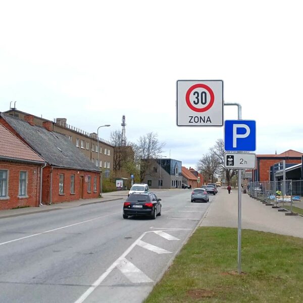 Pagarināta 30km/h darbības zona Mucenieku ielā